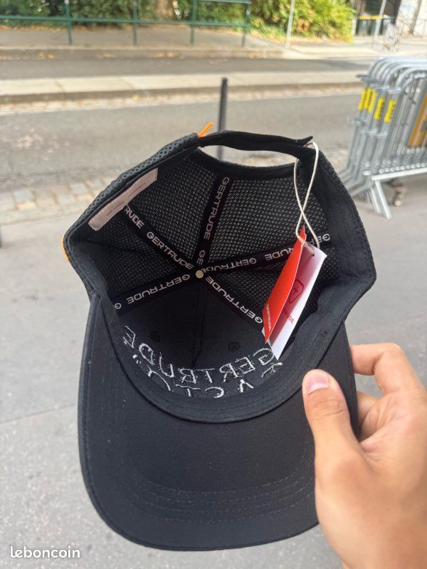 Casquette gertrude noir (image 3)
