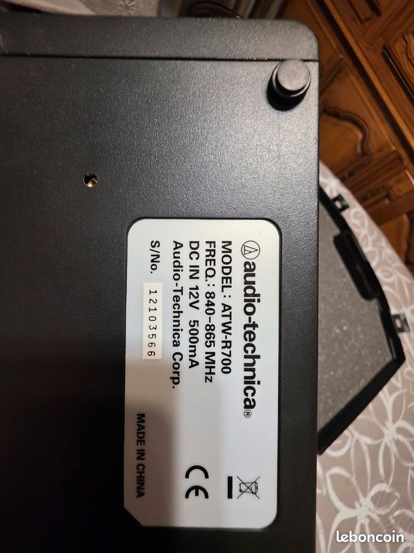 Micro HF sans fil Audio-Technica UHF (image 2)