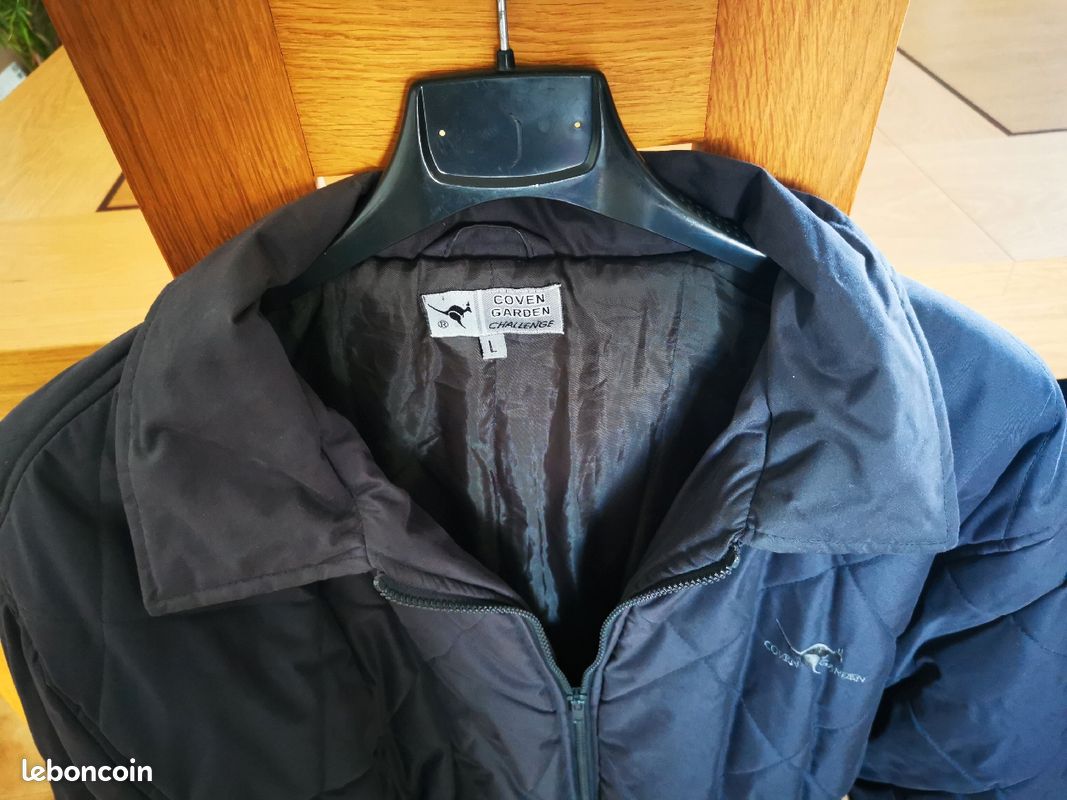 Blouson Homme Gris Anthracite (image 2)