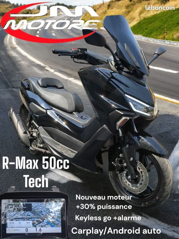 Rmax Euro 5 2026 Scooter JM KeylessGo Carplay USB Full options (image 1)