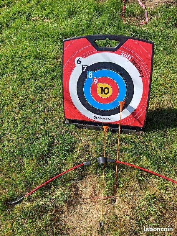 Lot De 12 Flèches De Tir à L'arc En Bois - Occasion - Pour Arc Long (longbow)