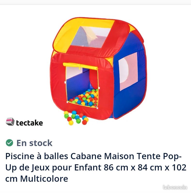 Maison enfant avec boules (image 1)