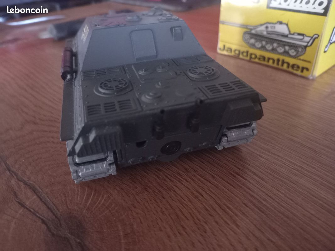 Solido 1/50 Char Jagdpanther Canon 8,8cm WW2 - Collection Métal