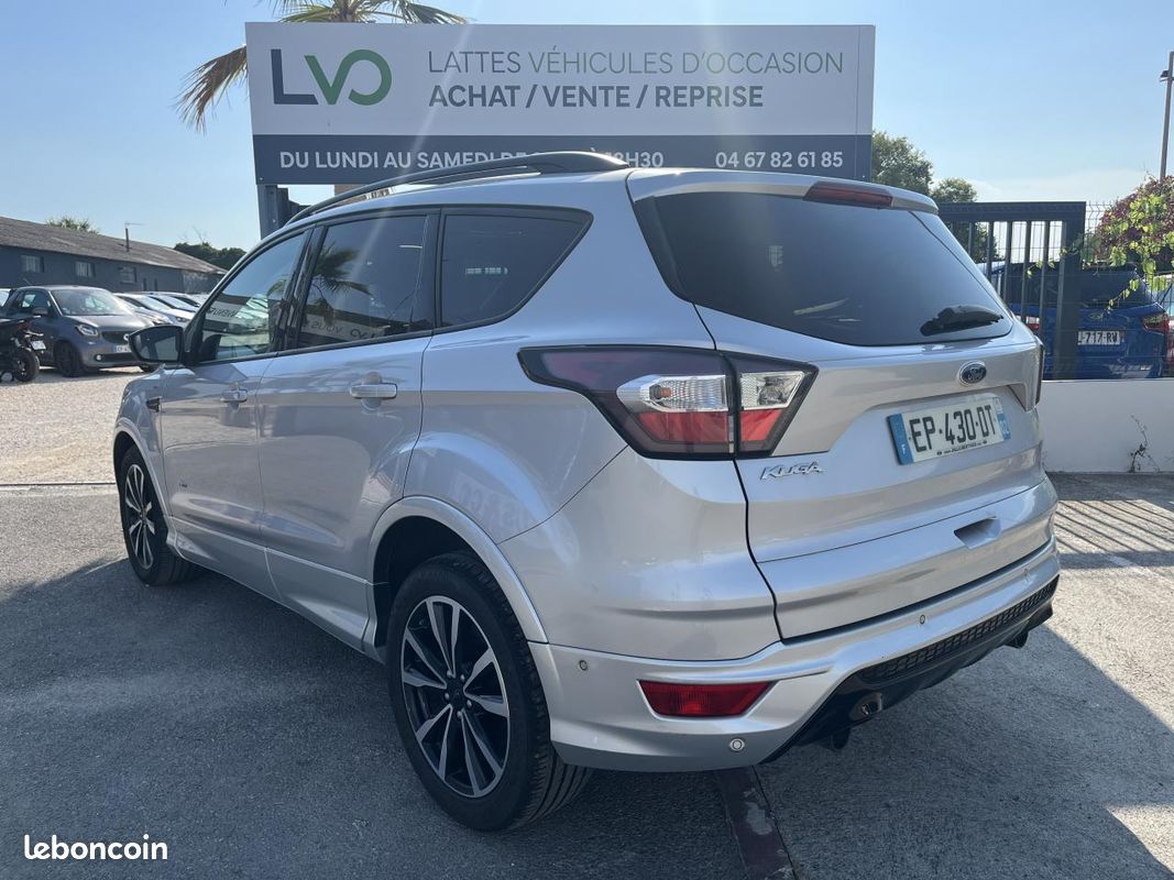 FORD KUGA 2.0 TDCi 180 CV 4x4 2017 ST-Line BOITE AUTO / JANTES ALU / TOIT PANO (image 3)