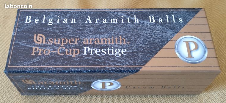 Billes carambole Super Aramith Pro Cup Champion PBA 61,5 mm