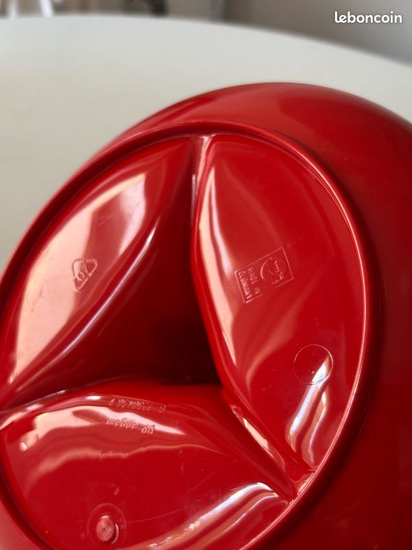 Étagère à épices Vintage EMSA Rouge – Pots Inclus, Hauteur 41,5 Cm, état Correct
