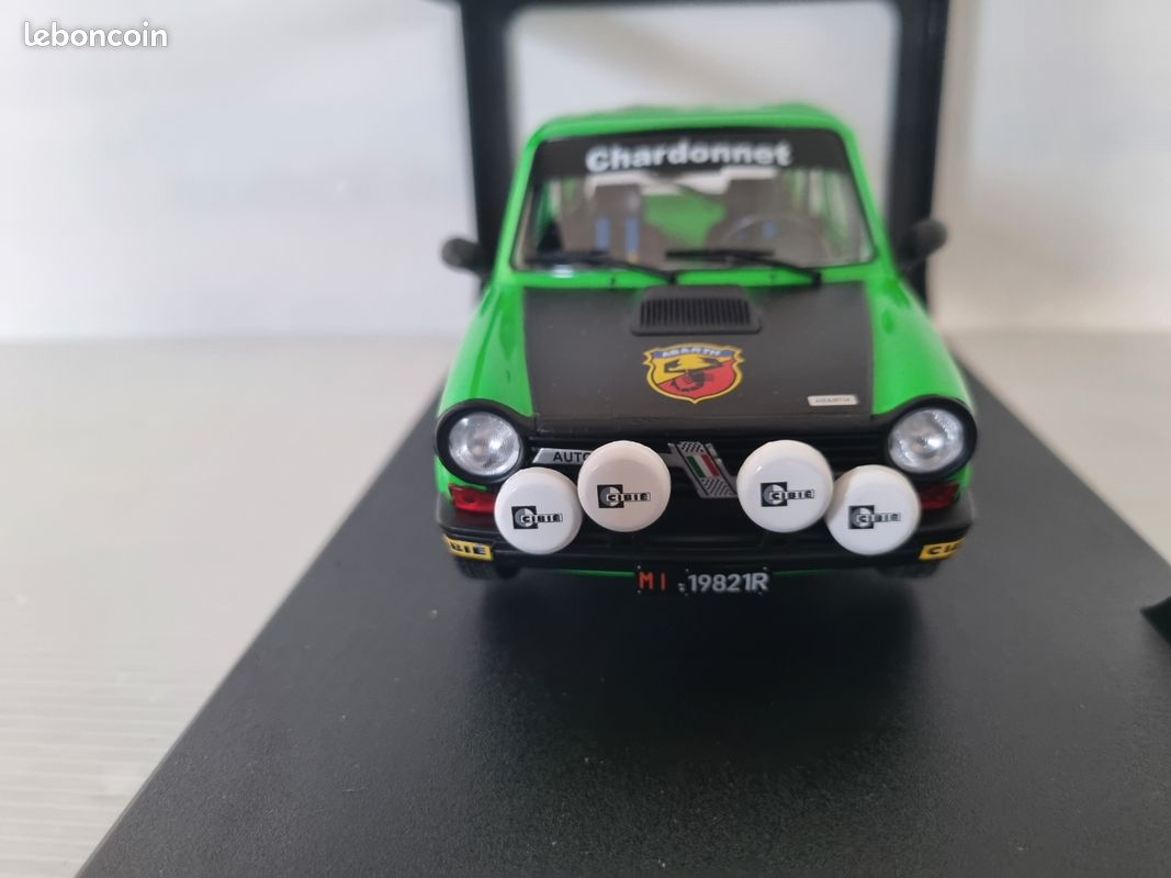 SOLIDO 1/18 Autobianchi A112 MK.5 Abarth Green 1980 – Miniature Collection