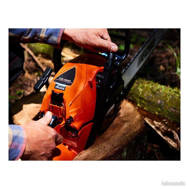 Tronçonneuse thermique - ECHO - CS4920/45 - Cylindrée 50.1 cm3 - 2.5 kW - Guide 45 cm - Poids 5 kg (image 4)