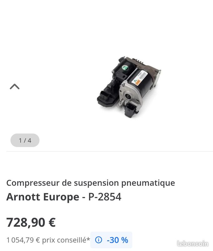 Compresseur suspension pneumatique (image 1)
