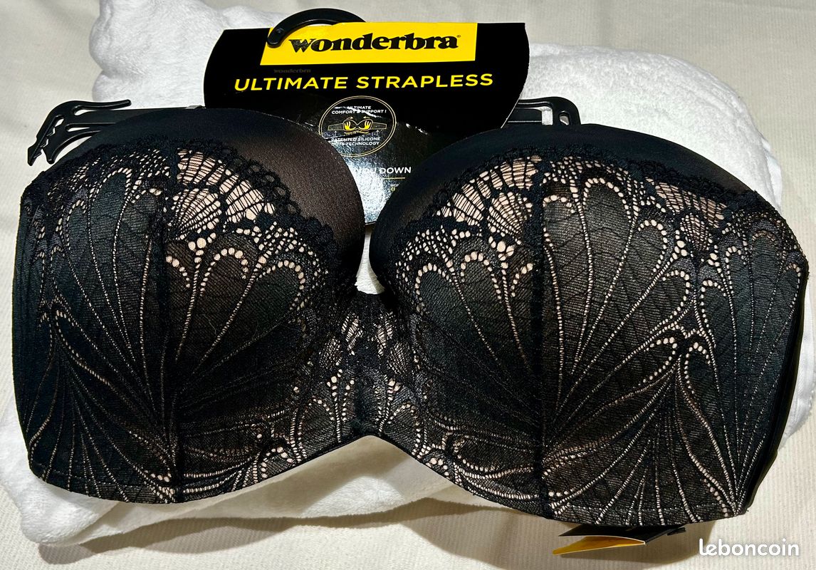 String noir Femme WONDERBRA acheter à prix bas - livraison gratuite, avis réels avec des photos