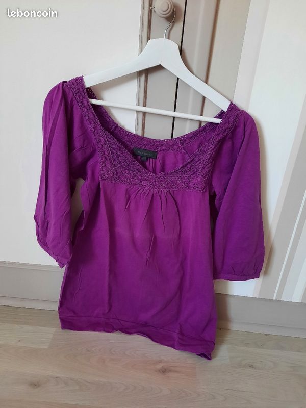 Tee shirt manche 3/4 femme (image 1)