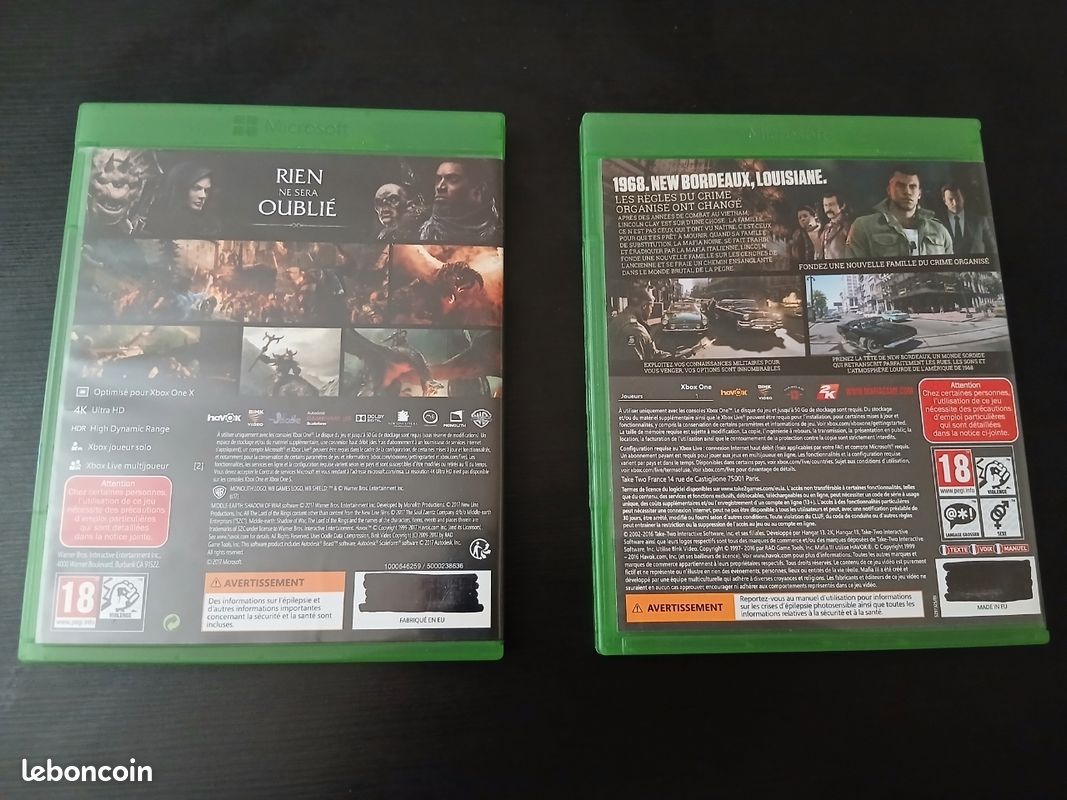 Lot jeux Xbox One (image 2)