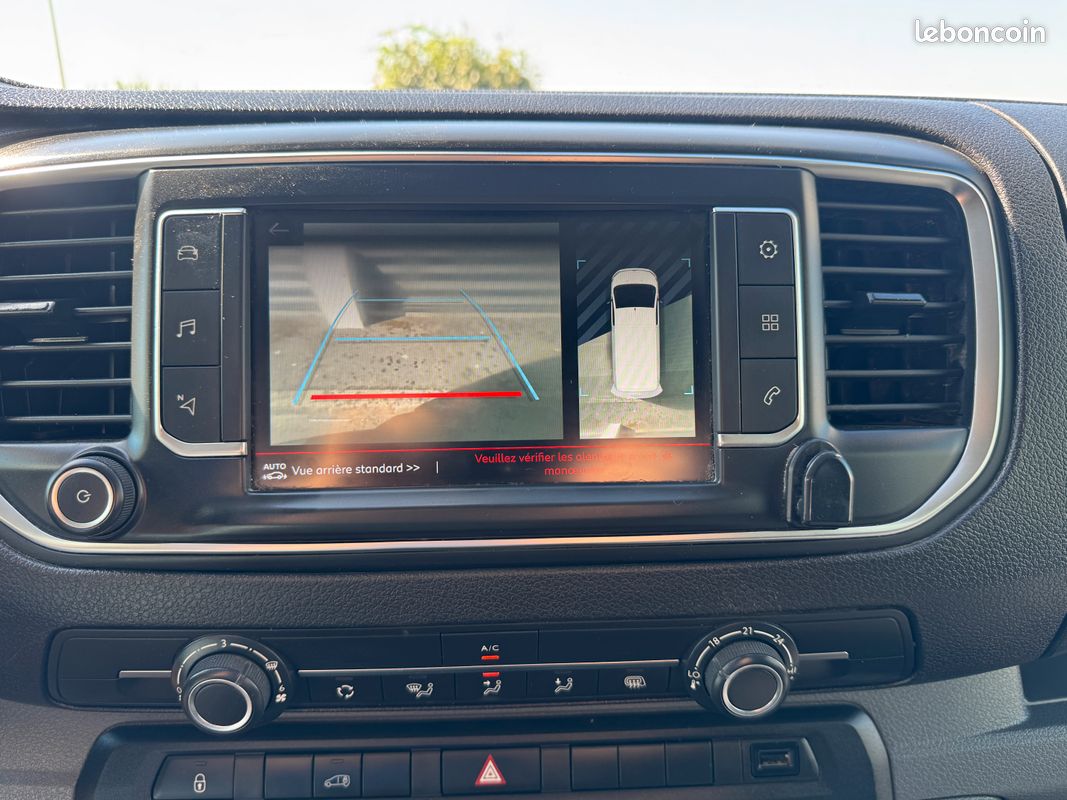 CITROEN JUMPY III TAILLE M 2.0 BLUEHDI 120 S&S DRIVER EAT8 (Caméra de recul, Apple Carplay, TVA récupérable) HT 16 241 (image 12)
