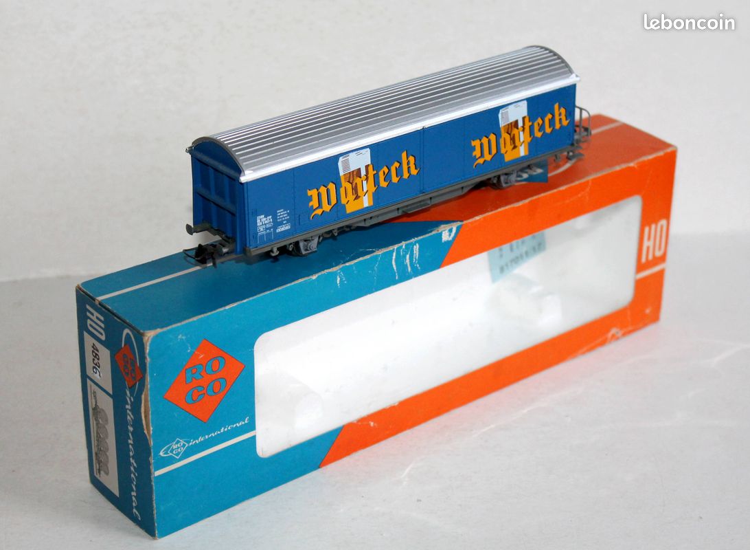 ROCO 66903 HO - wagon frigorifique blanc type G10 - Epoque 03