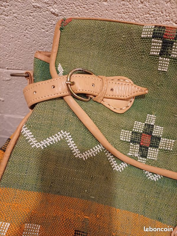 Sac voyage cuir (image 4)