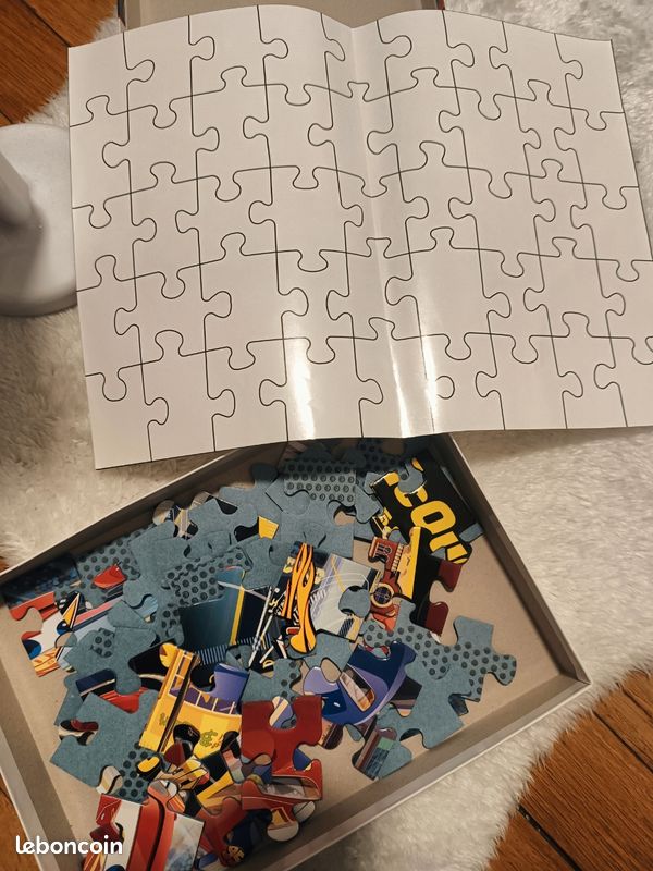 Puzzle flash McQueen 45 pieces (image 4)
