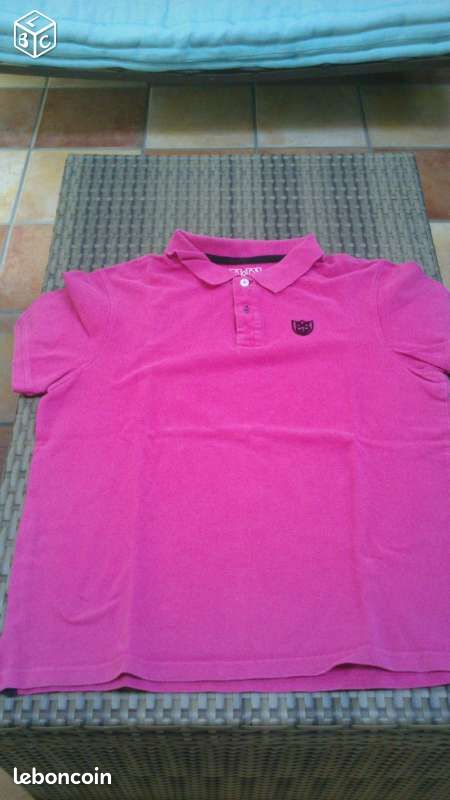 Polo 1 bleu, 1 rose et 1 violet taille L (image 2)