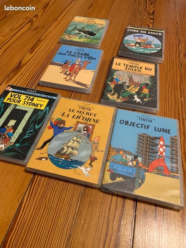7 DVD les aventures de tintin (image 2)
