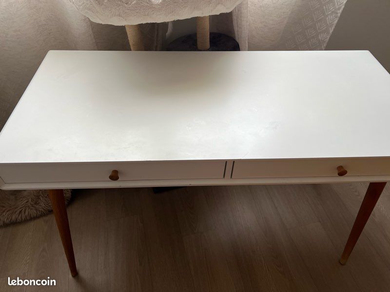 Bureau 2 tiroirs la redoute et chaise But (image 2)