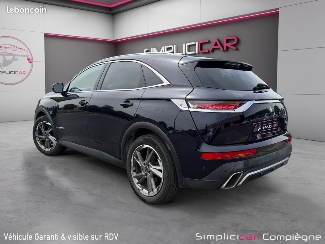 DS DS7 CROSSBACK 225 EAT8 Grand Chic Rivoli - Caméra de recul - Sono Focal - Sieges élect à mémoire - Suivi DS à (image 6)