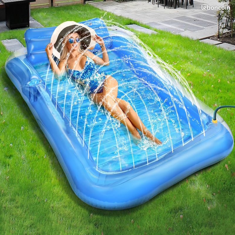 Hamac Gonflable 7WUNDERBAR – Matelas D’eau Flottant Pour Adultes, Détente Assurée à La Piscine !
