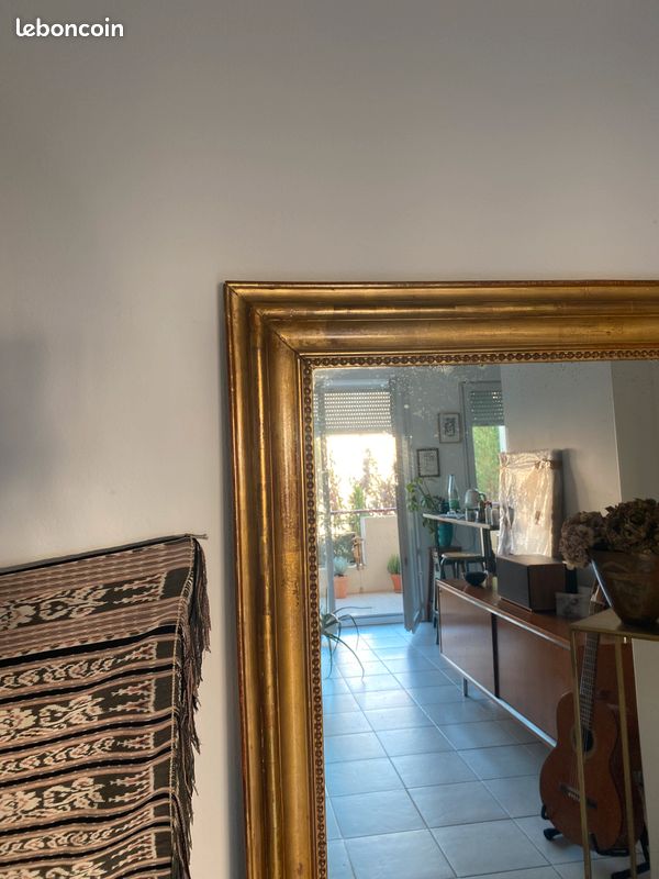 Grand miroir ancien (image 3)