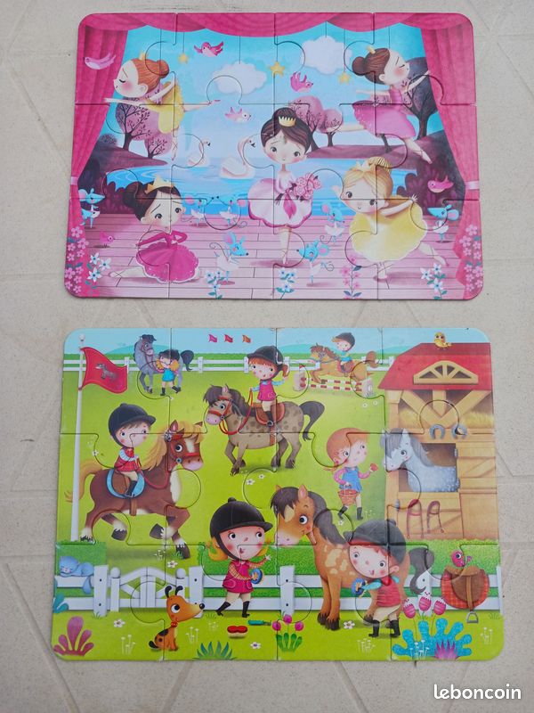 Lot de 2 puzzles (image 1)