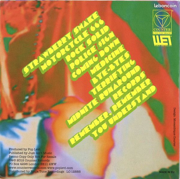 ♥🎼CD🇬🇧✦ Pop Levi (Medicine) ✷ 2012 (image 2)