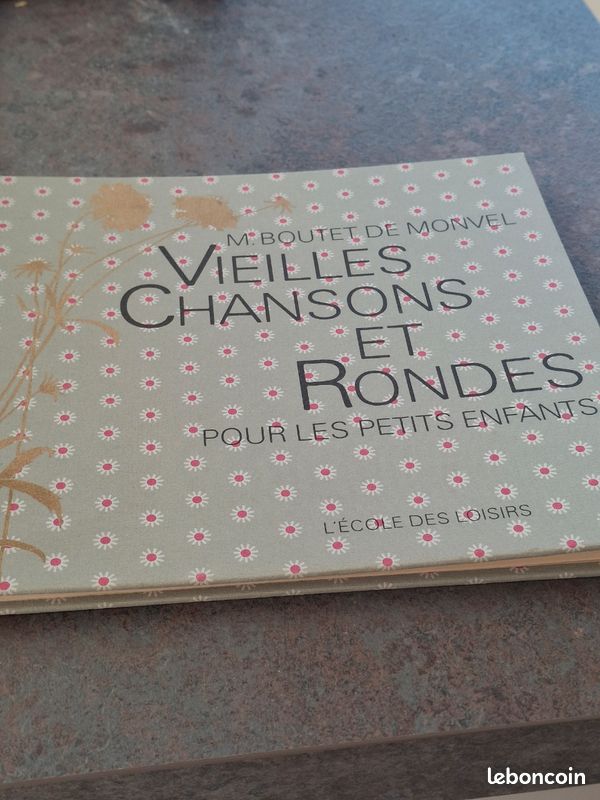 Livre enfant vielles chansons et rondes (image 1)