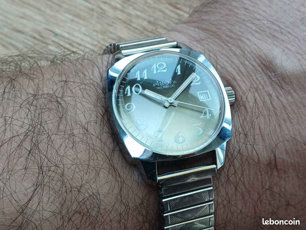 Montre Mécanique Ancienne Pirofa à Remontage Manuel - Occasion
