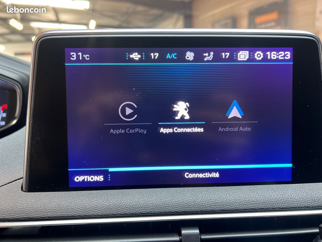 PEUGEOT 5008 GENERATION-II 1.5 BLUEHDI 130CH ACTIVE BUSINESS-7 PLACES-PLAQUETTES NEUVES-CARPLAY-CAMERA DE RECUl (image 10)