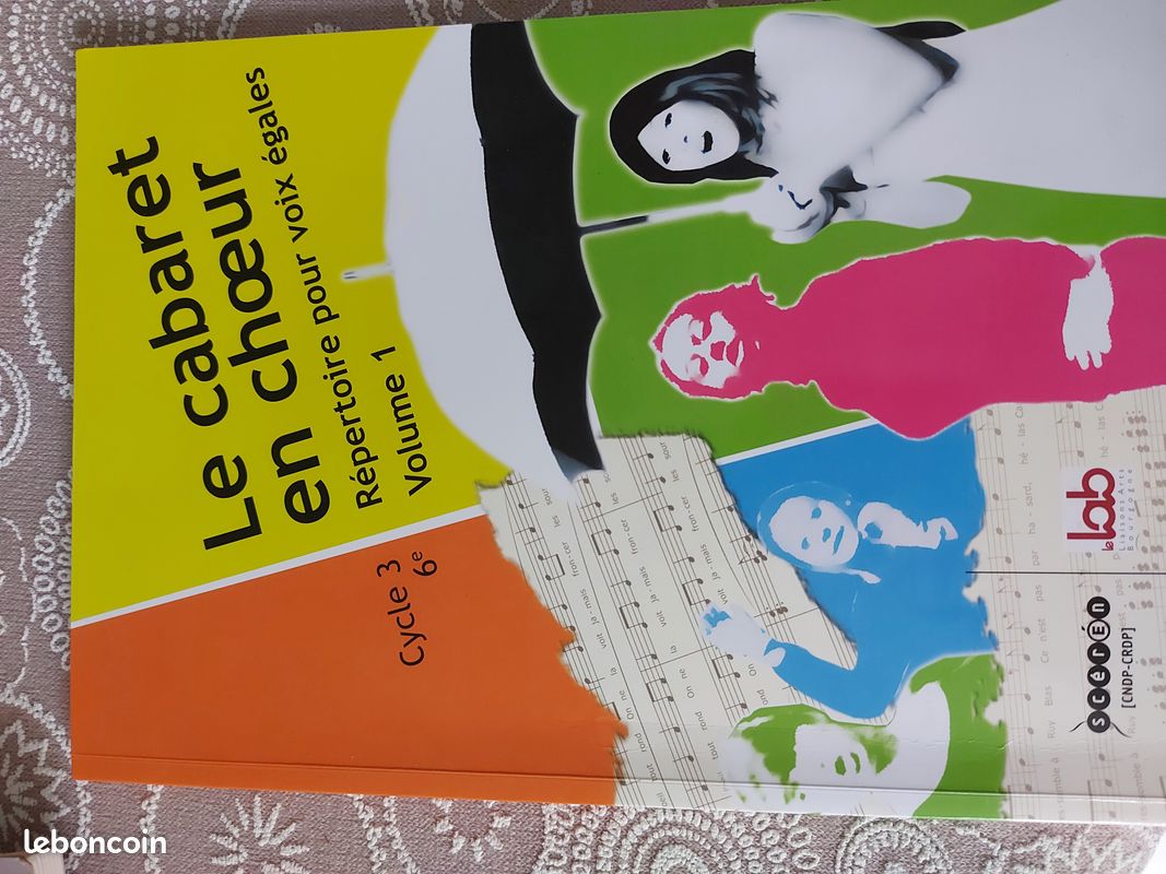 Le cabaret en choeur volume 1 ( partition) (image 1)