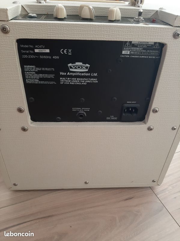 Ampli Vox AC4 TV (image 3)