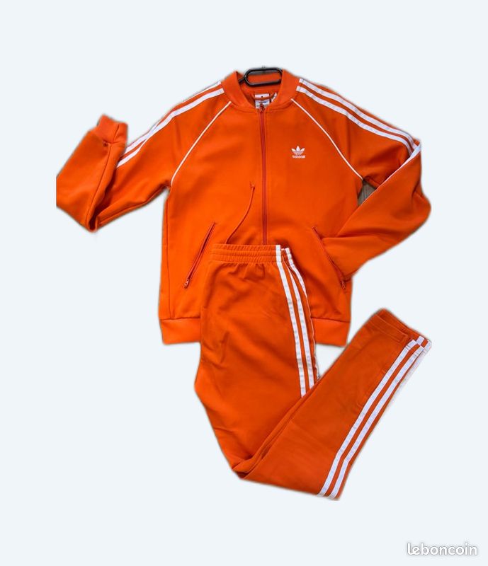 Adidas Tracksuit Jogging Orange Adidas Homme Adidas Sportswear