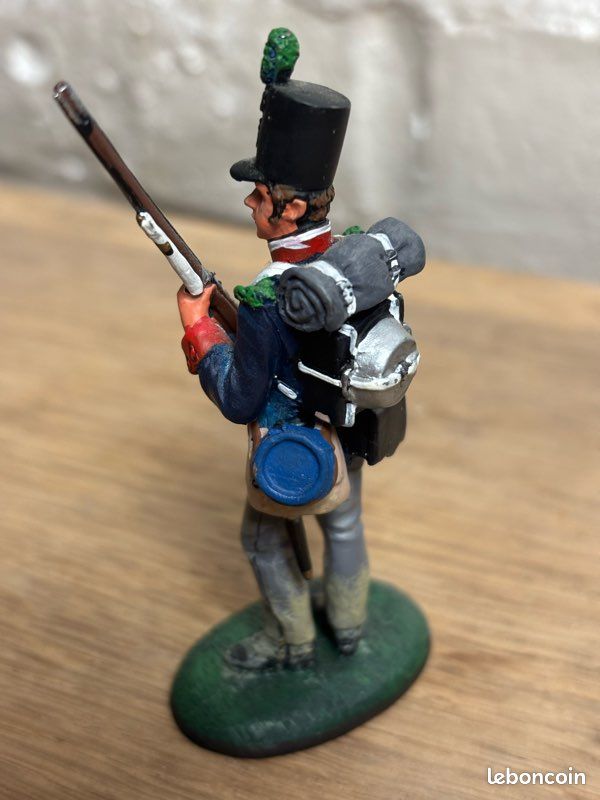 SOLDAT DE PLOMB 1er empire Delprado 1 anglais Garde Coldstream & 1 Inf