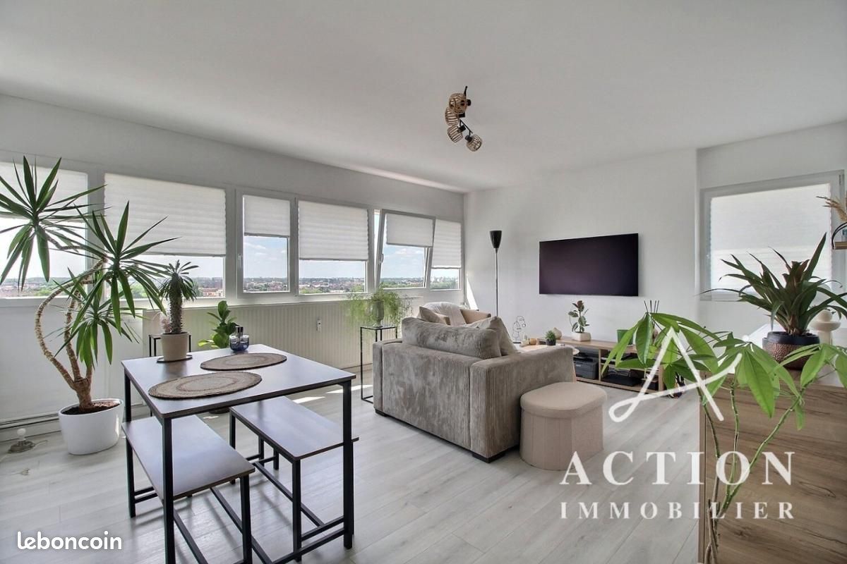 Appartement 3 pièces 65 m² · à Mons-en-Baroeul · 65 m² · 143 900 €