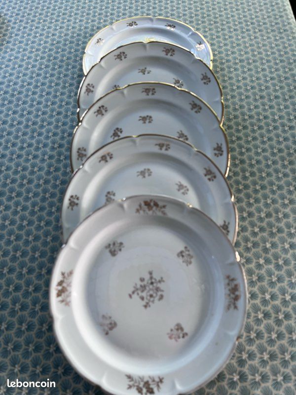 Petites assiettes porcelaine de Limoges (image 3)