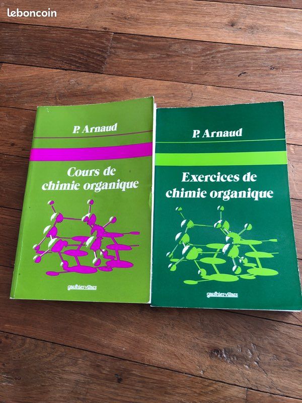 Vend lot de livres chimie organique (image 1)