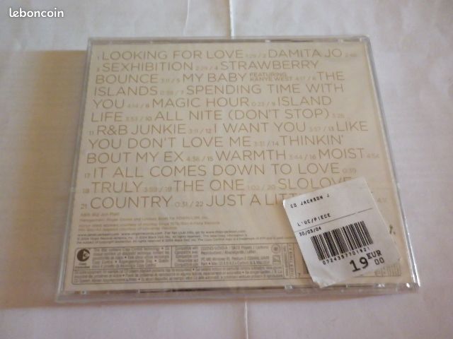 Cd neuf janet jackson (image 2)