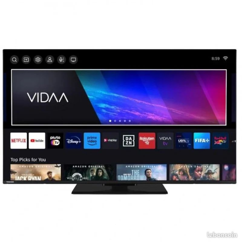 Toshiba DLED 50" 50UV3463DG Télévision écran plat TV QLED 43' 127 cm,1920x1082 (image 5)