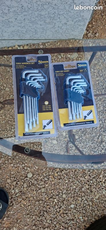 Lot clés torx (image 1)