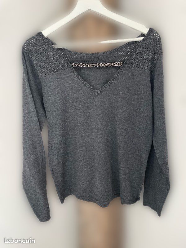 Pull gris Season (image 1)