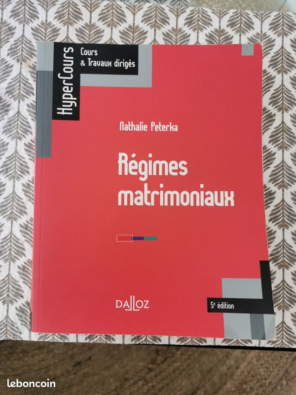Hypercours Régimes Matrimoniaux (image 1)