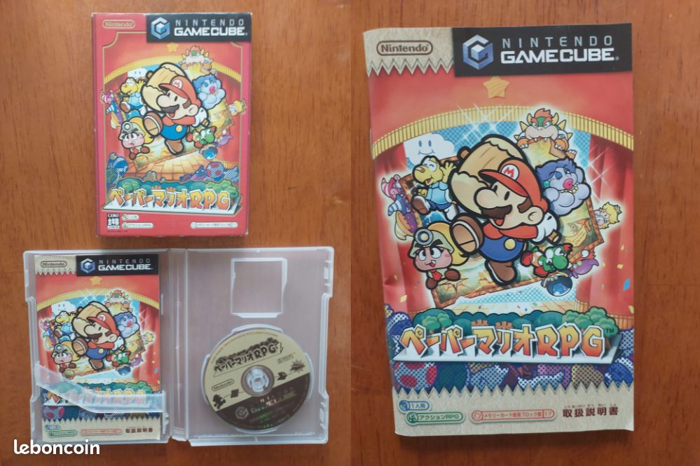 Paper Mario RPG + Made in Wario GameCube Nintendo NTSC-J cib Complet Japon (image 14)
