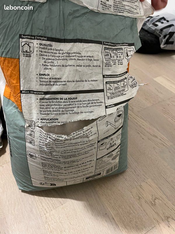 Sac de béton 25kg (image 3)