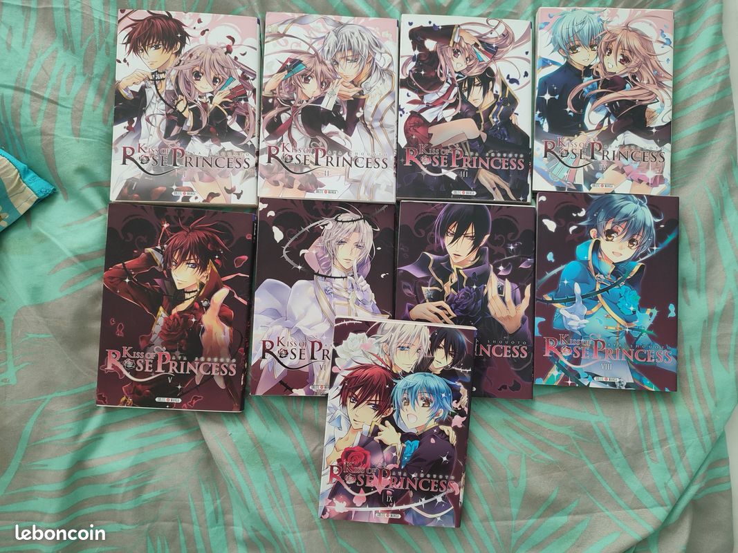 Intégrale shojo manga Kiss of Rose Princess (image 1)