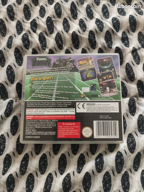 Jeu Nintendo DS : "Casper l'Ecole de la peur" (image 4)