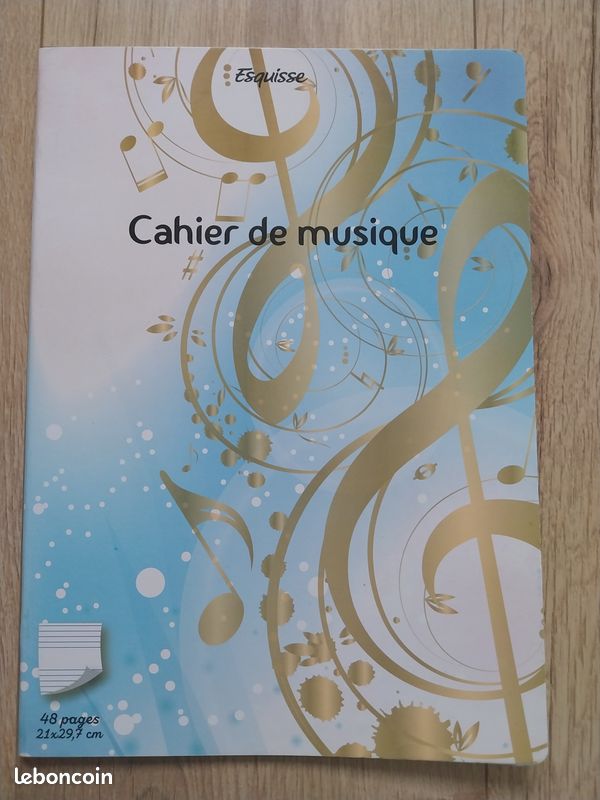 Cahier de musique (image 1)