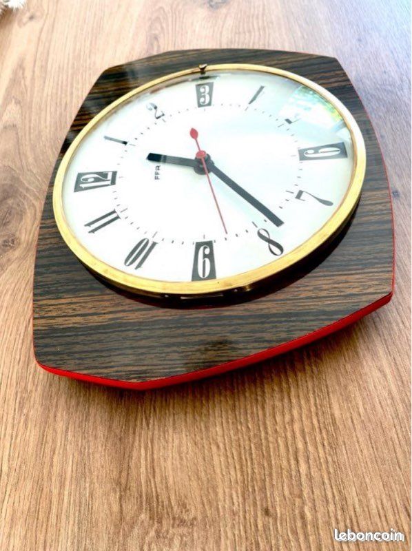Horloge Murale Vintage Otard Cognac - Fonctionnelle, Années 70-90 - Alimentation Par Pile