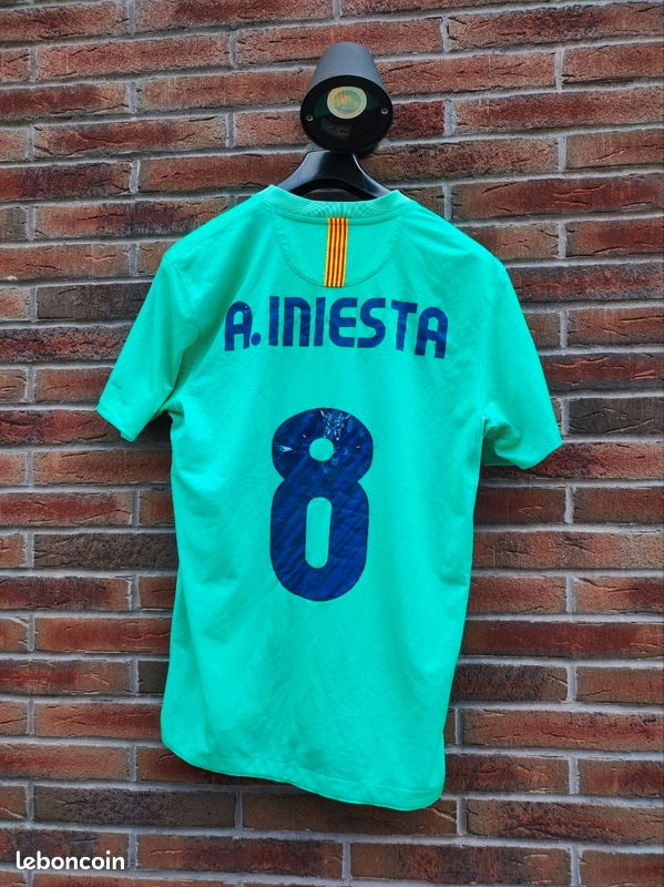 Maillot Domicile FC Barcelone Vintage Années 80 - Taille L